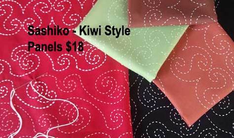Sashiko - Kiwi style