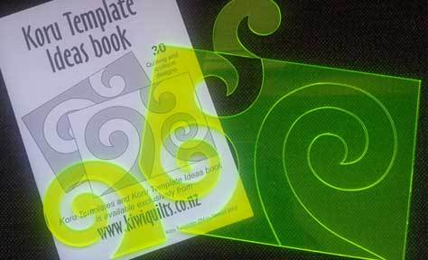 Koru templates and booklet