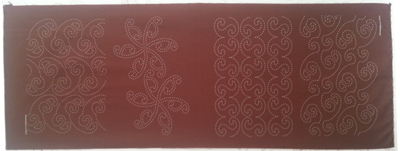 brown sashiko panel sideways sm