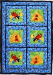 Buzzy Bee & Hives Quilt.