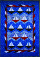 For Sail - X Blocks pattern.