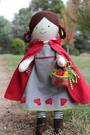 Little Red cloth doll pattern