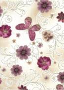 Pressed Butterfly Floral