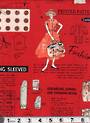 Vintage Vogue 1950s retro sewing red