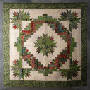 Cactus Wreath Quilt. SOLD