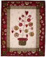 Lynette's christmas tree mini quilt kitset