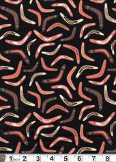 Boomerangs fabric.