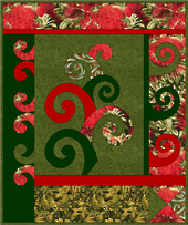 Koru wall hanging pattern