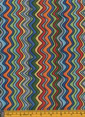 Rainbow Zig Zag stripe