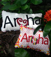 Aroha cushion pattern