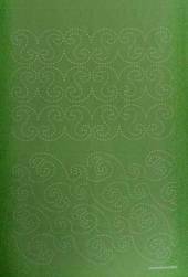 Sashiko - Kiwi style green