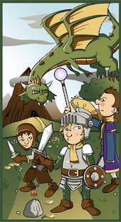Knights & Dragons Panel
