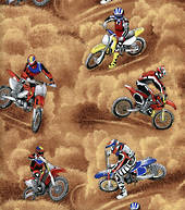 Motorcross bikes.