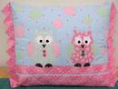 Two hoots cushion pattern