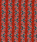 Koru stripes red.