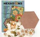 Paper hexagons 1¾ inches.