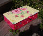 Rectangular box.